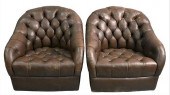 PAIR OF MID-CENTURY MODERN CLU
