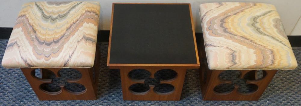 PAIR OF MID-CENTURY MODERN CUBE