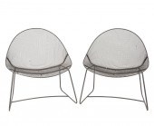 PAIR OF MID-CENTURY MODERN MET