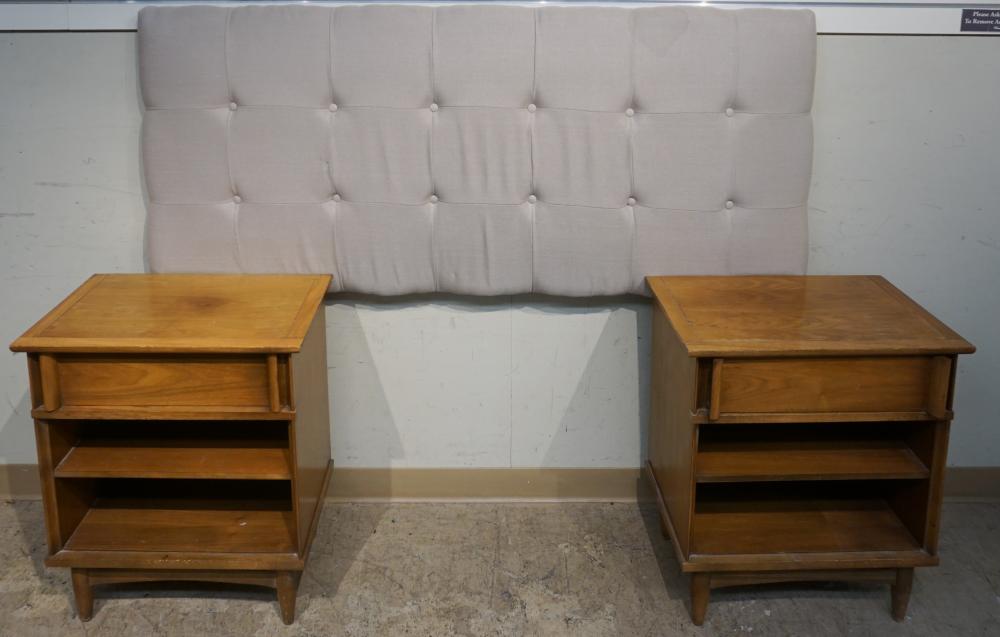 PAIR OF MID-CENTURY MODERN TEAK AND