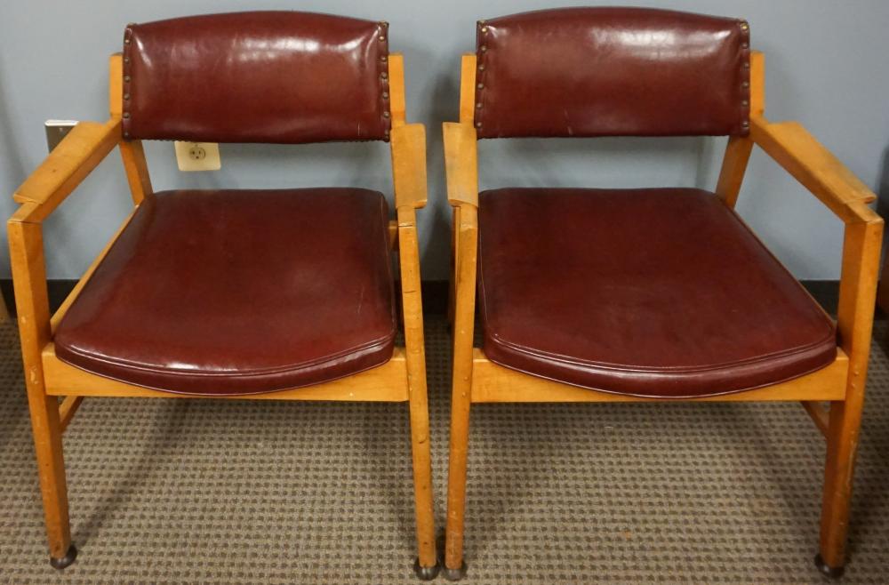 PAIR OF MID-CENTURY MODERN WOOD AND