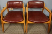PAIR OF MID-CENTURY MODERN WOO