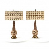 PAIR OF MID-CENTURY TABLE LAMP