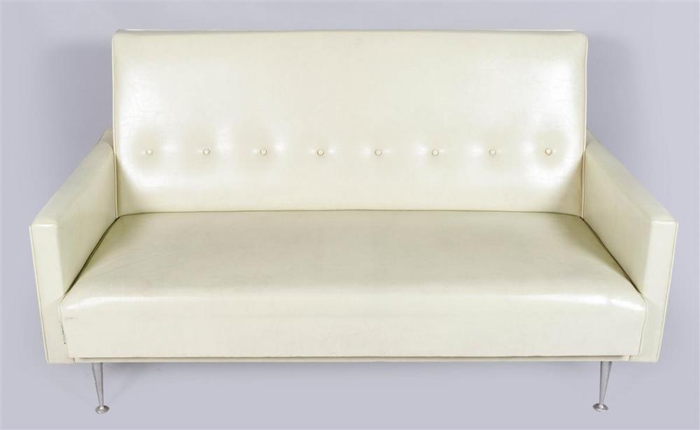 PAIR OF MID-CENTURY UPHOLSTERED