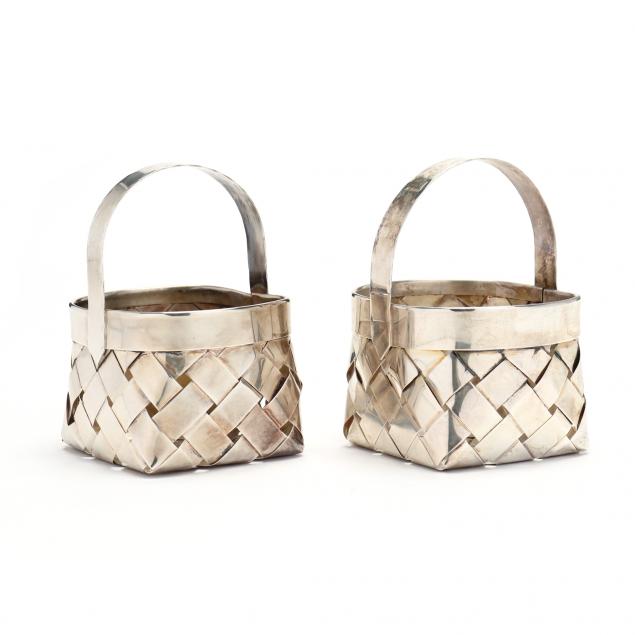 PAIR OF MIDCENTURY STERLING