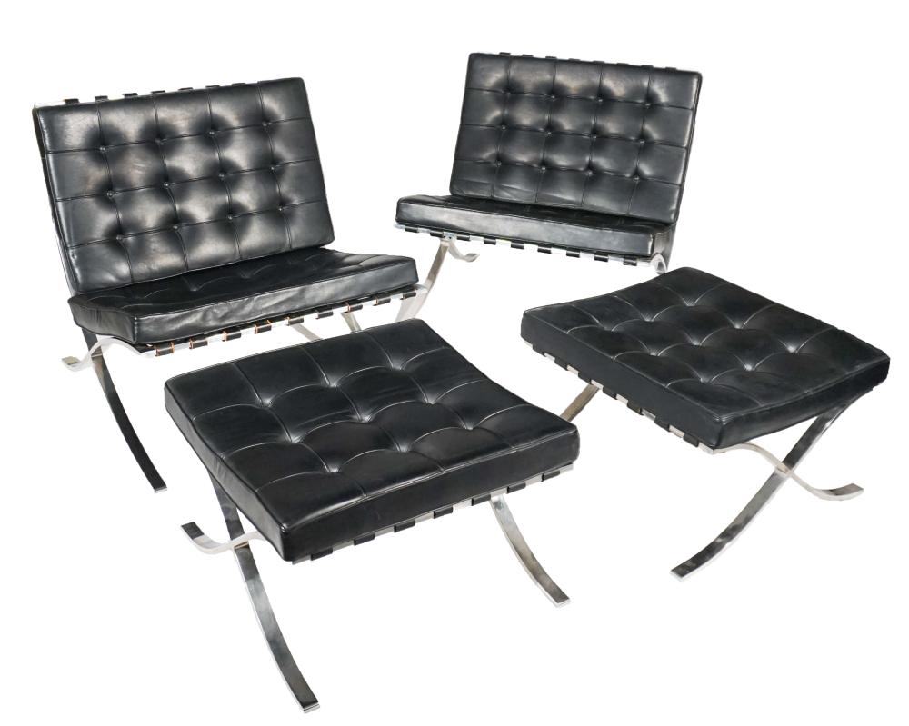 PAIR OF MIES VAN DER ROHE
