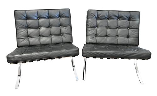 PAIR OF MIES VAN DER ROHE STYLE