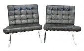 PAIR OF MIES VAN DER ROHE STYL