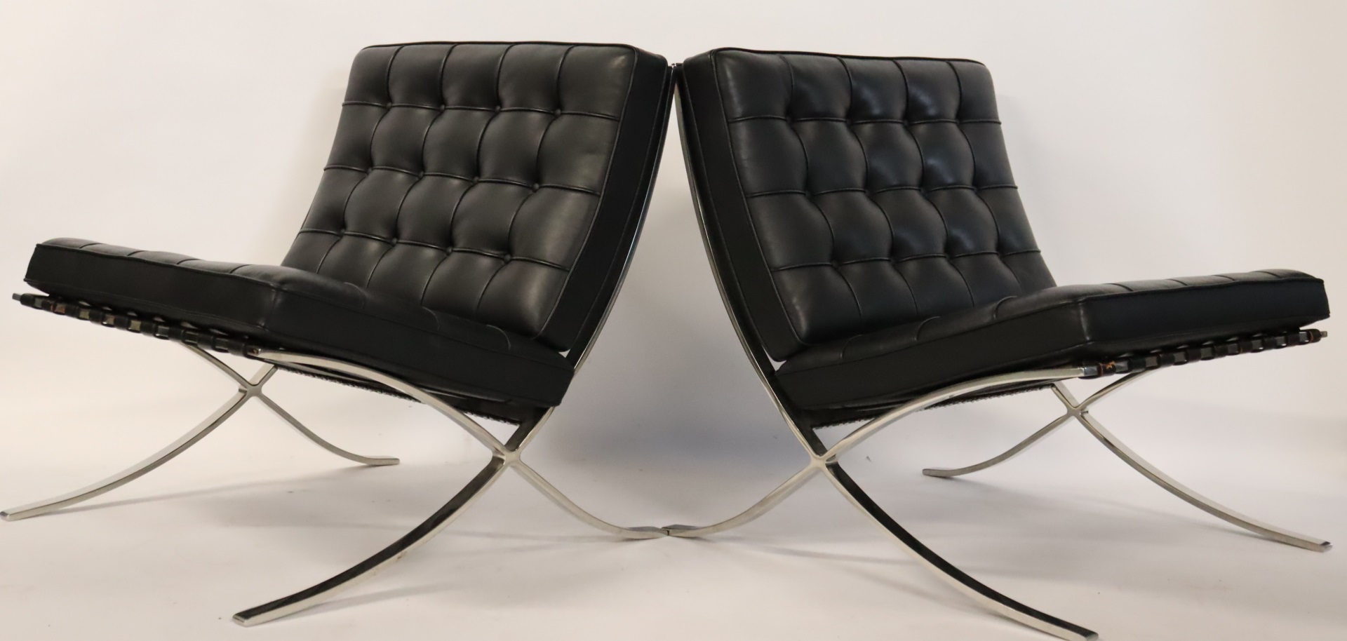 PAIR OF MIES VAN DER ROHE KNOLL