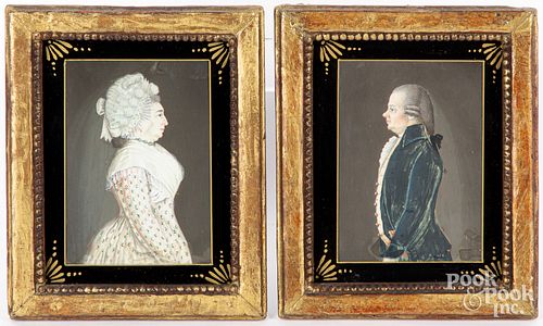PAIR OF MINIATURE CONTINENTAL