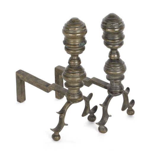 Pair of miniature Federal brass