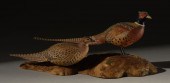 PAIR OF MINIATURE RING-NECKED