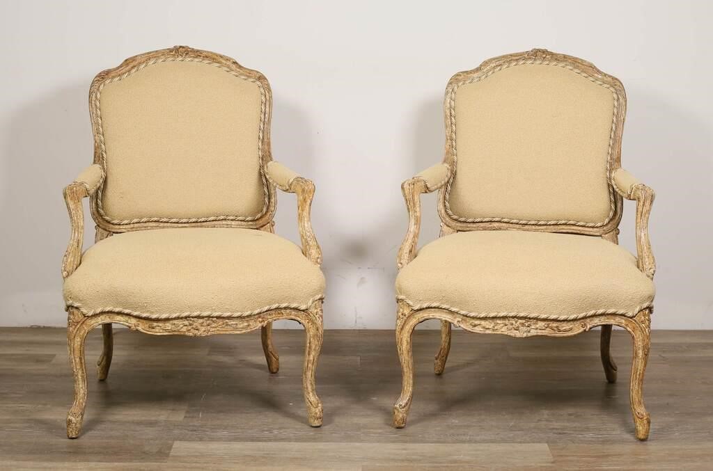 PAIR OF MINTON-SPIDELL LOUIS XV
