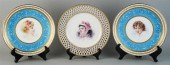 PAIR OF MINTONS ENAMELED TURQU