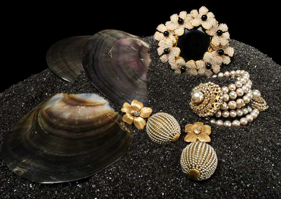 Pair of Miriam Haskell Faux Pearl