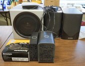 PAIR OF MISSION SPEAKERS, LOGI
