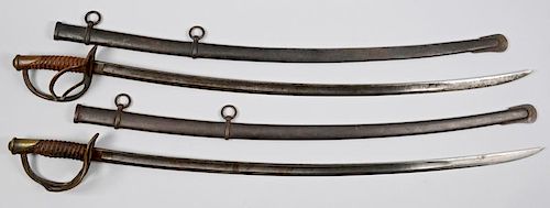 PAIR OF MODEL 1860 SWORDS, CIVIL