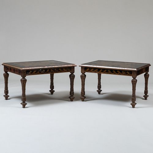 PAIR OF MODERN BAROQUE STYLE