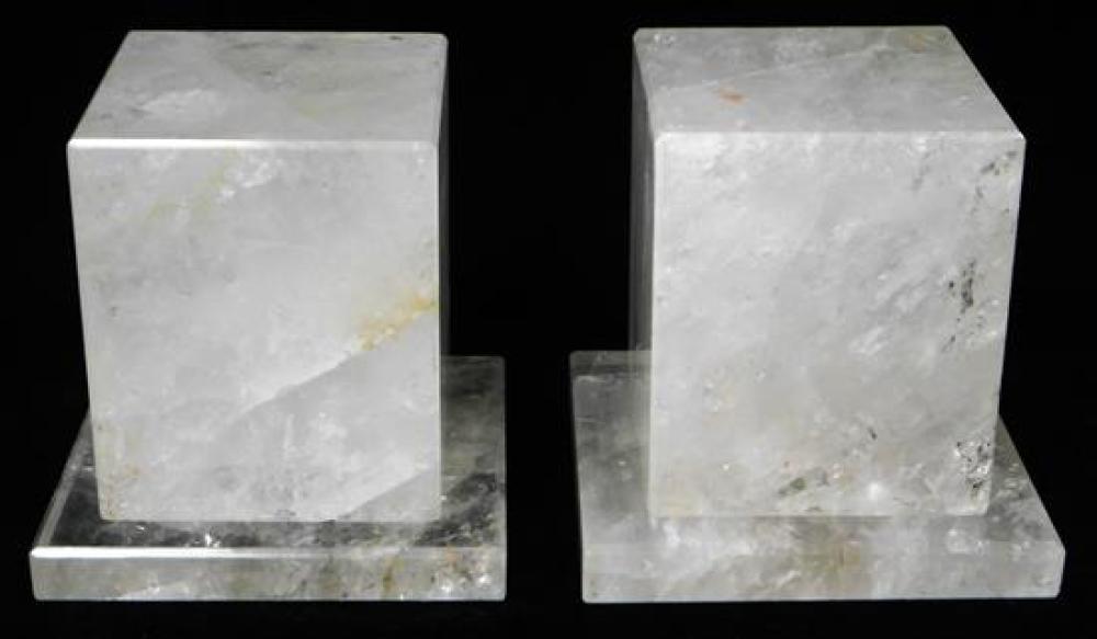 PAIR OF MODERN BRAZILIAN ROCK
