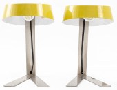 PAIR OF MODERN CONTEMPORARY YE