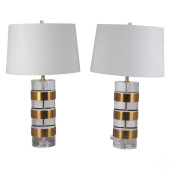 PAIR OF MODERN ITALIAN DESIGNE