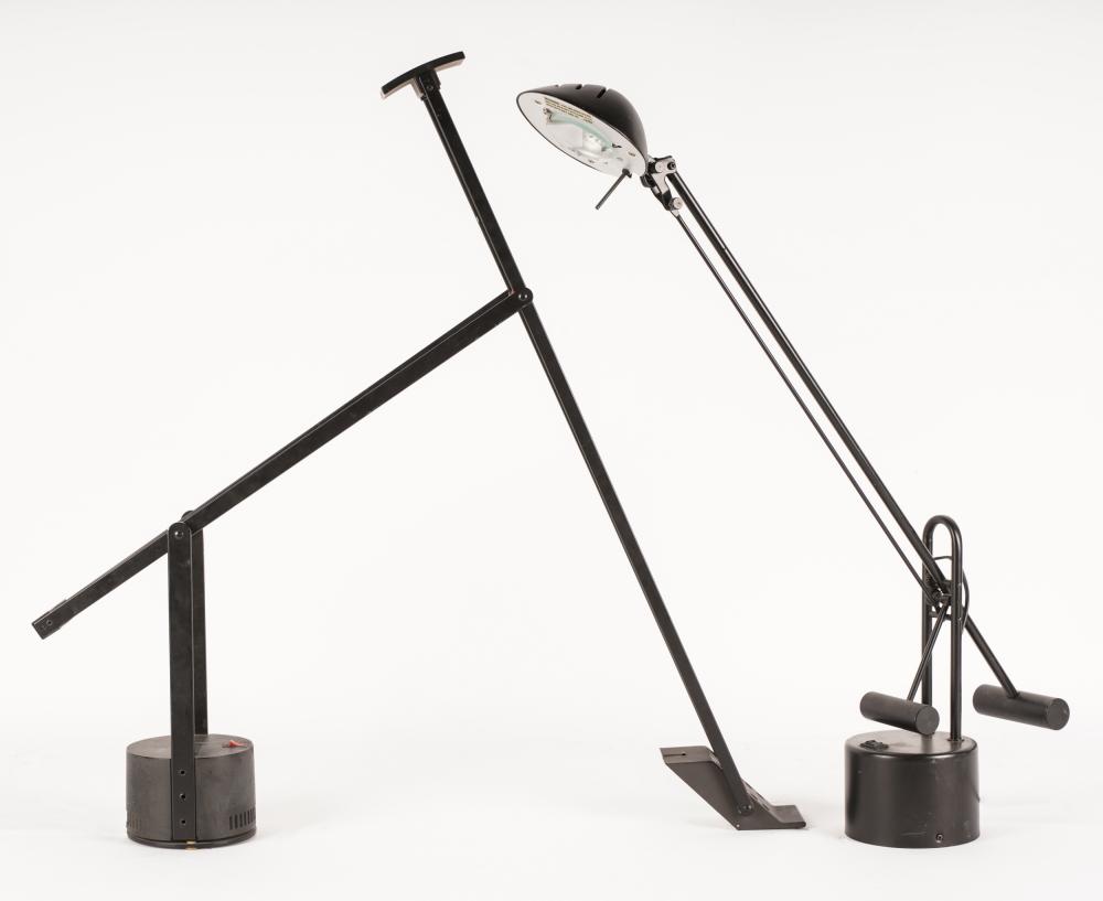 PAIR OF MODERNIST ADJUSTABLE TASK