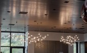PAIR OF MODERNIST CEILING LIGH