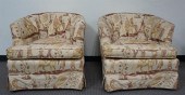 PAIR OF MOGHUL-STYLE-UPHOLSTER