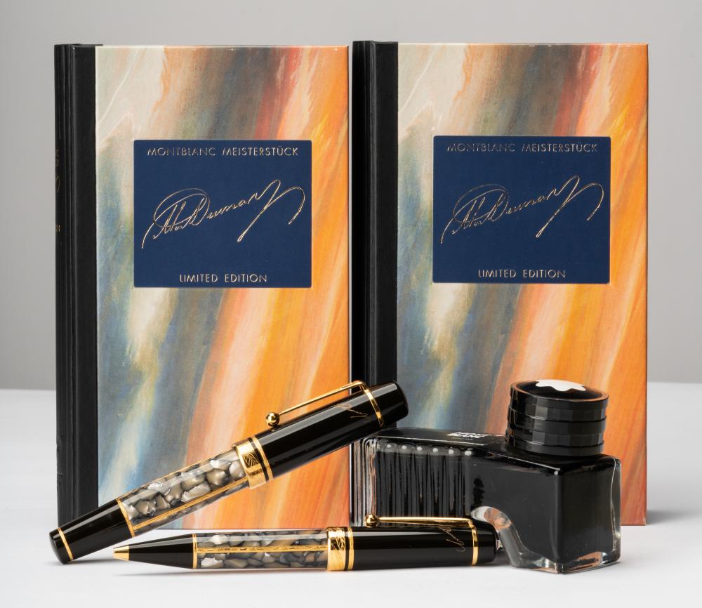 PAIR OF MONTBLANC ALEXANDRE DUMAS