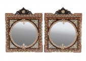 PAIR OF MOORISH-STYLE MOTHER-O