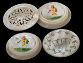PAIR OF MOTHER OF PEARL WHIST