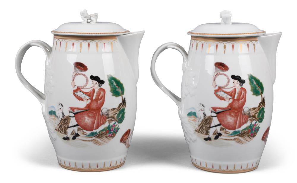 PAIR OF MOTTAHEDEH HISTORIC