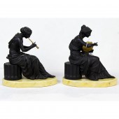 PAIR OF MOTTAHEDEH PORCELAIN A