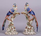 PAIR OF MOTTAHEDEH WILLIAMSBUR