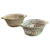 PAIR OF MOUSTIERS POT POURRI B