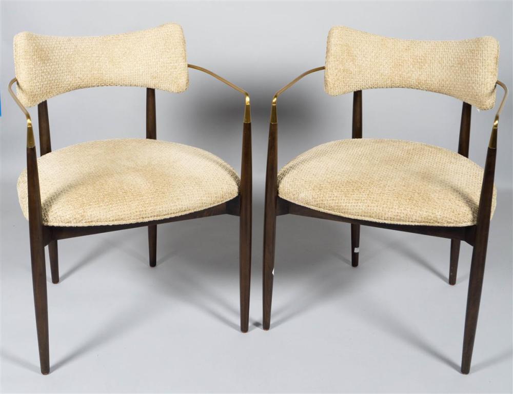 PAIR OF MR. BROWN ‘DURRANT’ BRASS