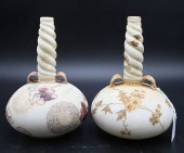 PAIR OF MT. WASHINGTON CROWN M
