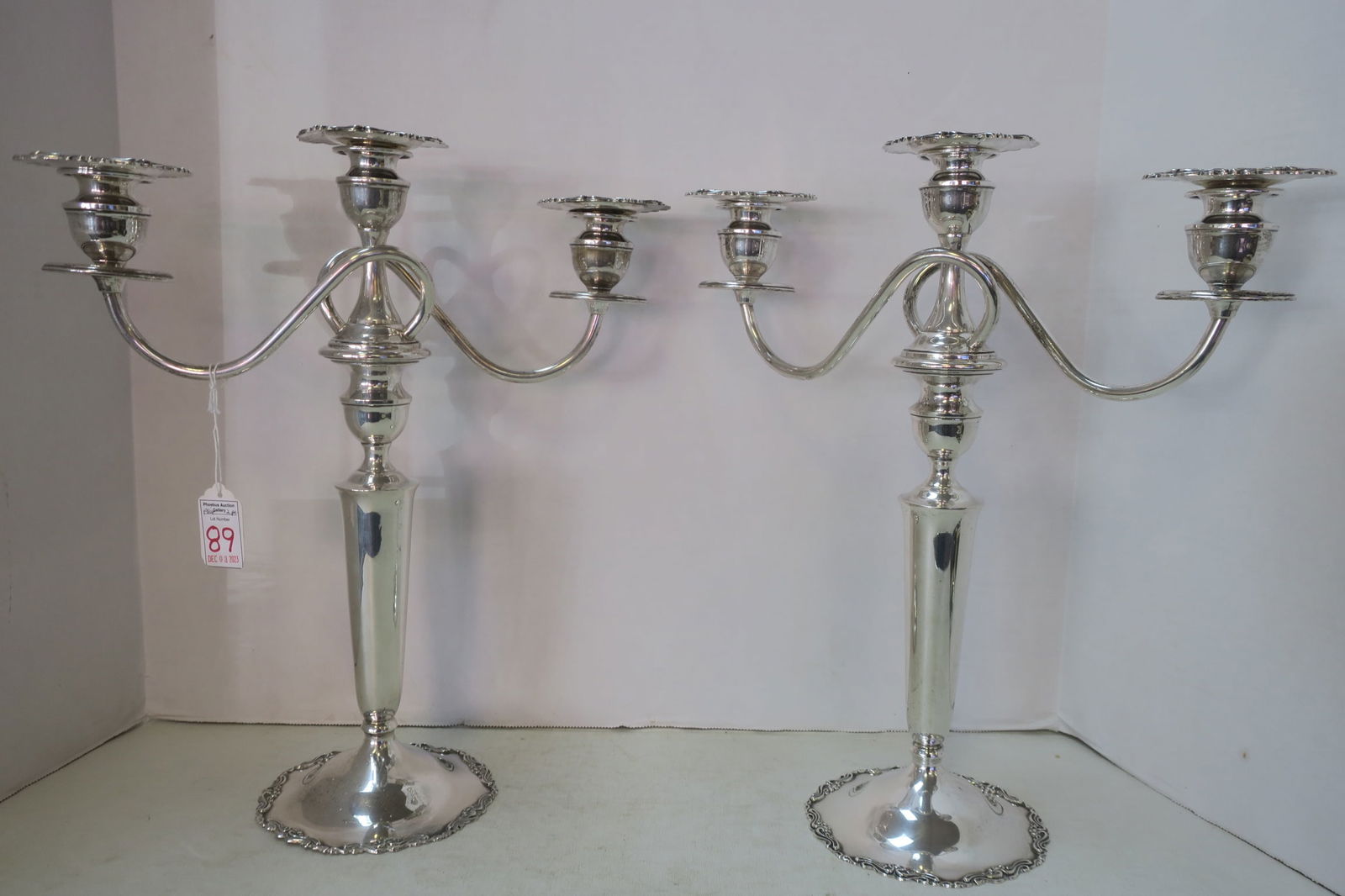 PAIR OF MUECK-CARY CO. TRIPLE