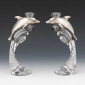 PAIR OF NACHTMANN STERLING SIL