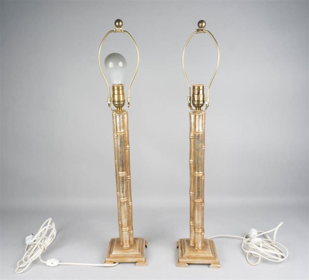 PAIR OF NANCY CORZINE SILVERED