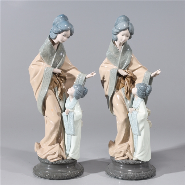 Pair of Nao by Lladro Japanese