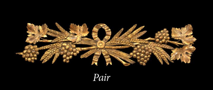 Pair of Napoleon III Carved