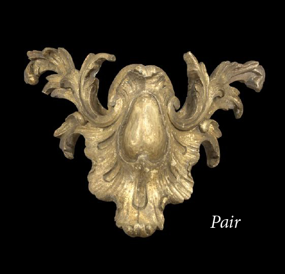 Pair of Napoleon III Carved