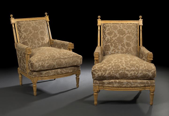 Pair of Napoleon III Fruitwood