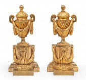 PAIR OF NAPOLEON III GILT-BRON
