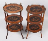 PAIR OF NAPOLEON III MARQUETRY