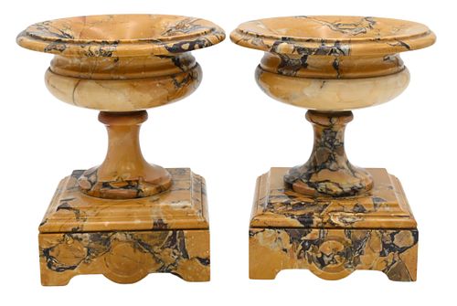 PAIR OF NAPOLEON III SIENNA