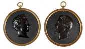 PAIR OF NAPOLEONIC BOIS DURCI