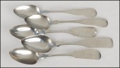 PAIR OF NASHUA COIN SILVER SPO