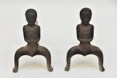 Pair of Naughty Nellie cast ir